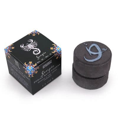 Scorpio Zodiac Sign Bath Bombs With Cosmic Horoscope 2 Pack