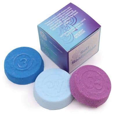 Self Realisation Set Of 3 Chakra Bath Bombs