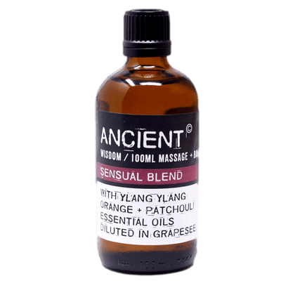 Sensual Essential Oil & Grapeseed Massage And Bath Oil