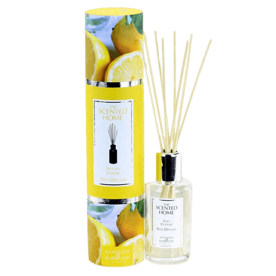 Sicilian Lemon The Scented Home 150ml Refillable Reed Diffuser