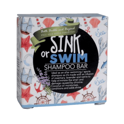 Sink Or Swim Solid Shampoo Bar For After Swim