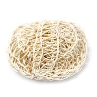 Sisal Sponge and Scrub Soft Round Exfoliating Cushion