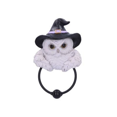 Snowy Owl Magic Door Knocker