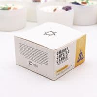 Solar Plexus Chakra Inner Balance Crystal Gemstone Candle | Aromatherapy Candle Shops InCanterbury Kent UK