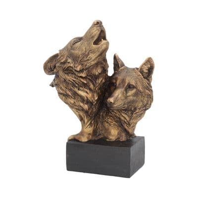 Song of the Wild Howling Wolf Bust