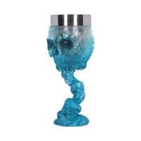 Soul Spirit Blue Water Skull Goblet| Nemesis Now Shop Broadstairs Kent UK