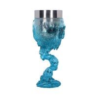Soul Spirit Blue Water Skull Goblet| Nemesis Now Shop Broadstairs Kent UK