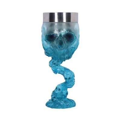 Soul Spirit Blue Water Skull Goblet