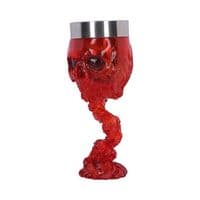 Soul Spirit Red Fire Skull Goblet | Nemesis Now Shop Broadstairs Kent UK