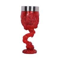 Soul Spirit Red Fire Skull Goblet | Nemesis Now Shop Broadstairs Kent UK