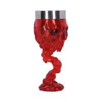 Soul Spirit Red Fire Skull Goblet | Nemesis Now Shop Broadstairs Kent UK