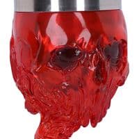 Soul Spirit Red Fire Skull Goblet | Nemesis Now Shop Broadstairs Kent UK