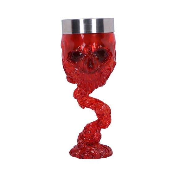 Soul Spirit Red Fire Skull Goblet | Nemesis Now Shop Broadstairs Kent UK