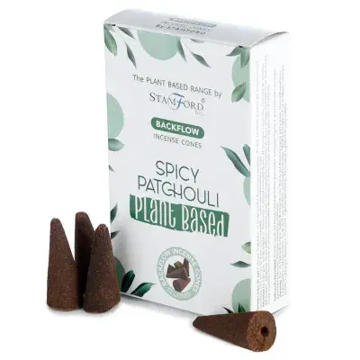 Spicy Patchouli Plant Based Backflow Incense Cones