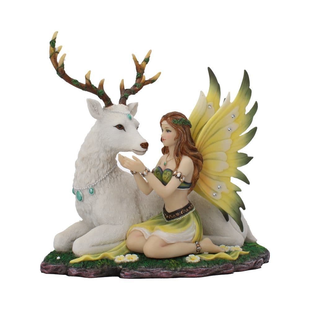 Spring Fairy With Adoration Stag Companion Figurine | Nemesis Now Fairy ...