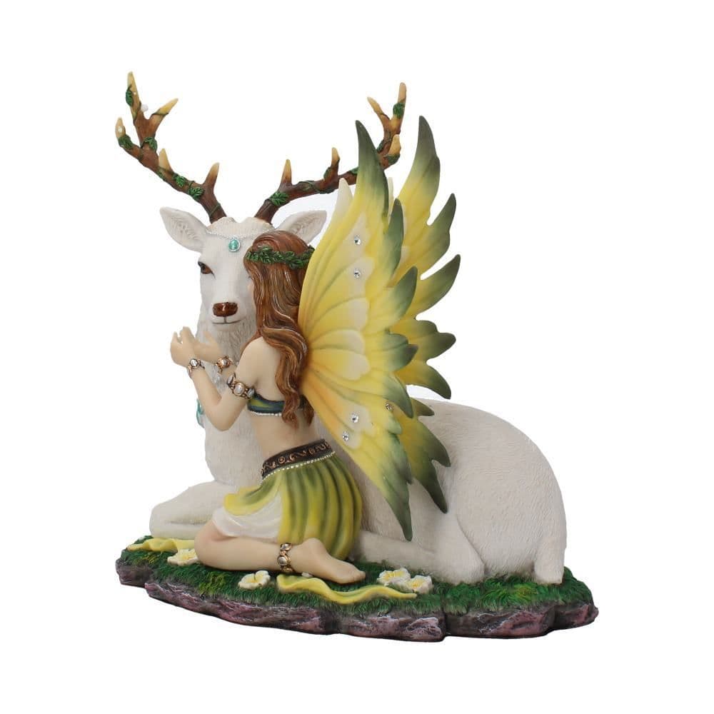 Spring Fairy With Adoration Stag Companion Figurine | Nemesis Now Fairy ...