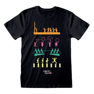 Squid Game The Games Mens T Shirt