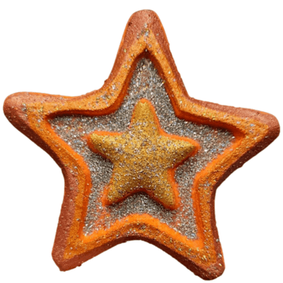 Star Shaped Foaming and Colour Bath Bomb