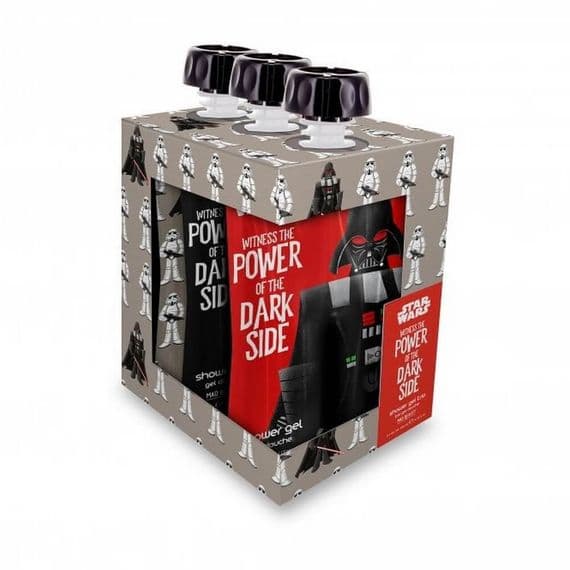 Star Wars Dark Side Shower Gel Trio Gift Pack | Mad Beauty Deal Kent UK