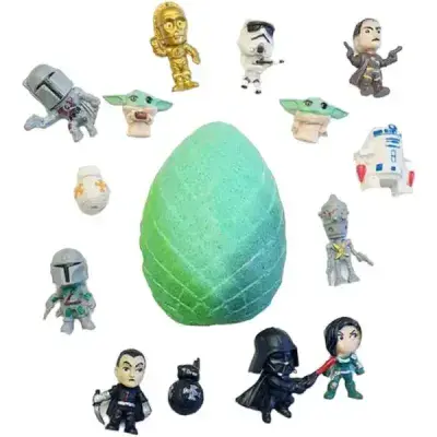 Star Wars Inspired Bath Bomb With Star Wars Themed Toy Inside