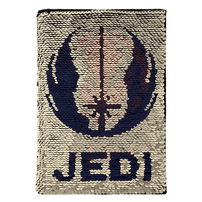 Star Wars Jedi Sith Sequin Flip A5 Notebook