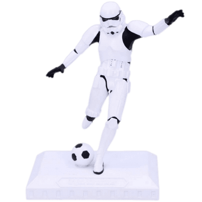 Star Wars Stormtrooper Back Of The Net Football Figurine