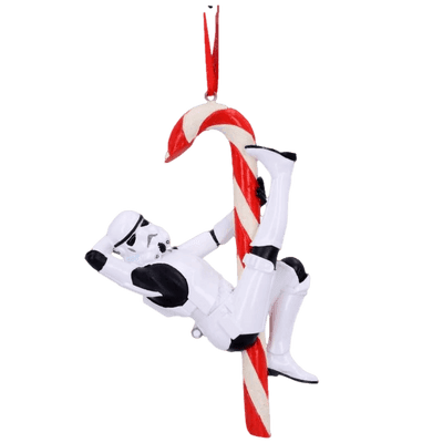 Star Wars Stormtrooper Christmas Candy Cane Hanging Ornament