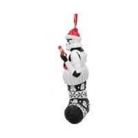 Star Wars Stormtrooper In Stocking Tree Ornament | Nemesis Now Star Wars Hanging Ornament Deal Kent UK
