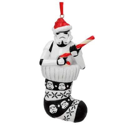 Star Wars Stormtrooper In Christmas Stocking Hanging Ornament