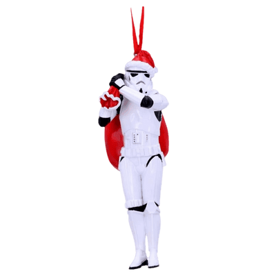 Star Wars Stormtrooper With Santa Sack Hanging Ornament