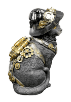 Steampunk Clockwork Kitty Cat Sculpture | Nemesis Now Steampunk Ornaments Whitstable Kent UK