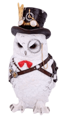 Steampunk Cogsmiths Owl Sculpture