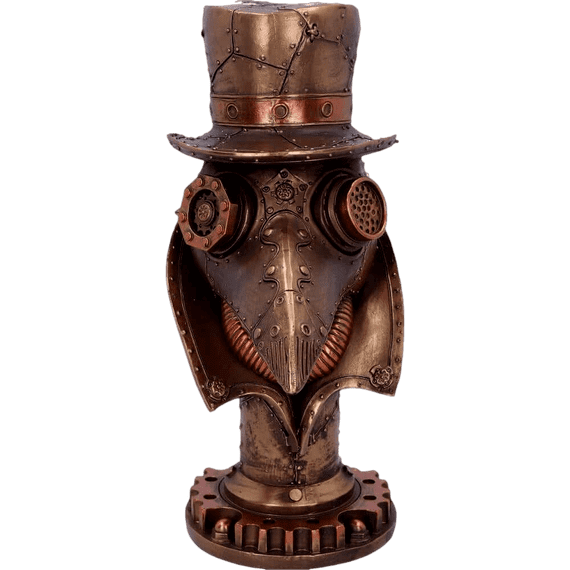 Steampunk Plague Doctor Beaky Ornament | Nemesis Now Steampunk Ornaments Margate Kent UK