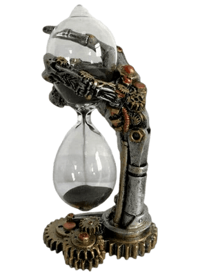 Steampunk Time After Time Skeletal Hand Sand Timer