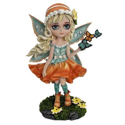Summer Fae Nature Inspired Fairy Figurine