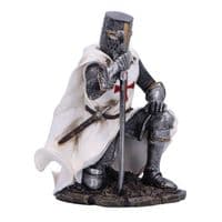 Take The Knee Medieval Knight Templar Figurine | Nemesis Now Deal Kent