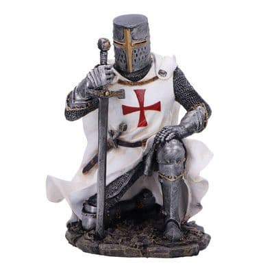 Take The Knee Medieval Knight Templar Figurine