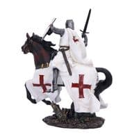 Take To Your Steed Medieval Knight Templar Figurine | Nemesis Now Deal Kent