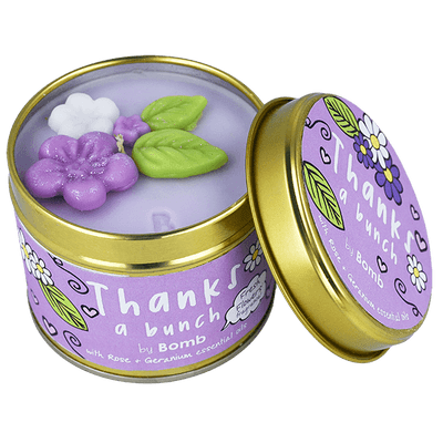 Thanks A Bunch Candle In A Tin
