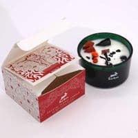The Devil Crystal Magic Flower Soy Wax Candle | Hop Hare Candles Deal Kent