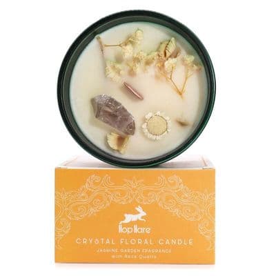 The Lion Crystal Magic Flower Soy Wax Candle