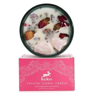 The Lovers Crystal Magic Flower Soy Wax Candle