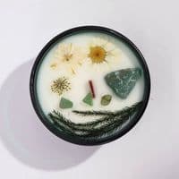 The Magician Crystal Magic Flower Soy Wax Candle | Hop Hare Candles Deal Kent