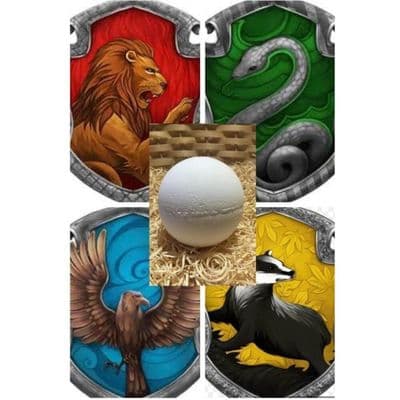 The Sorting  Bath Bomb With Hidden House Colours Inside