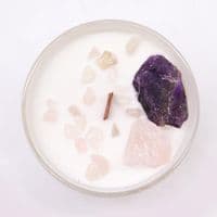 Third Eye Chakra Inner Balance Crystal Gemstone Candle | Aromatherapy Candle Shops InBroadstairs Kent UK