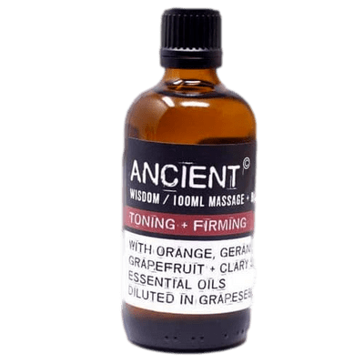 Toning Essential Oil And Grapeseed Massage And Bath Oil