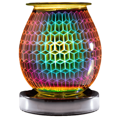 Touch Sensitive Electric Wax Melt Burner - Geometric