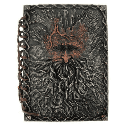 Tree Beard Green Man Note Book Journal
