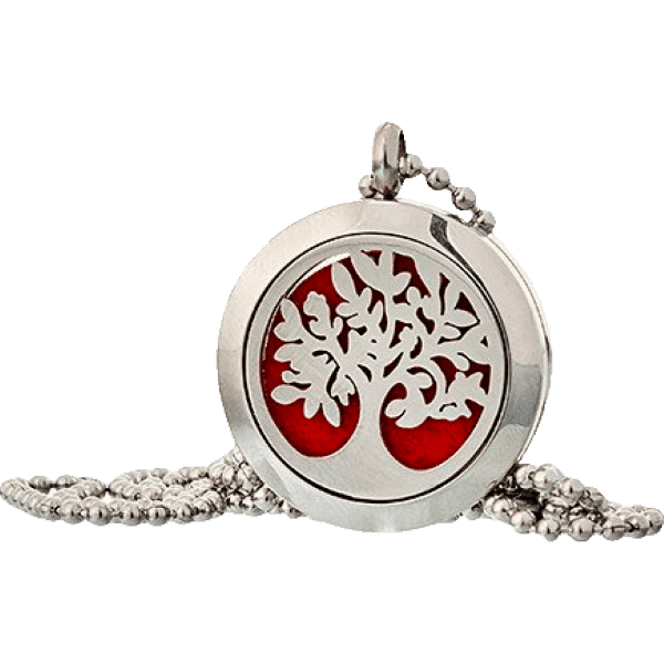 Aromatherapy Jewellery Necklace Tree of Life 25mm BonneBombe
