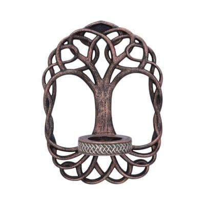 Tree of Life Wall Hanging Tea Light Candle Holder